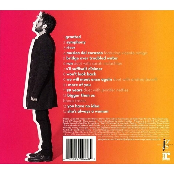 Josh Groban - CD Digipak - Bridges - Deluxe Edition - 2018 - new! sealed! - Picture 2 of 3